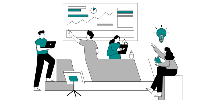 Team working together