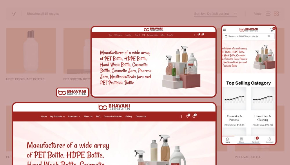 Bhavani Corporation portfolio - industrial and commercial furniture manufacturing solutions